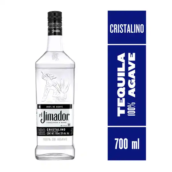 Tequila Jimador Cristalino 700 mL 35°