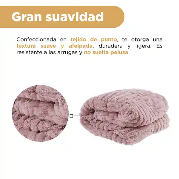 Manta Serie Rosa Miniso