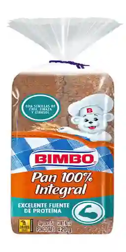 Bimbo Pan Integral Semillas 420 g