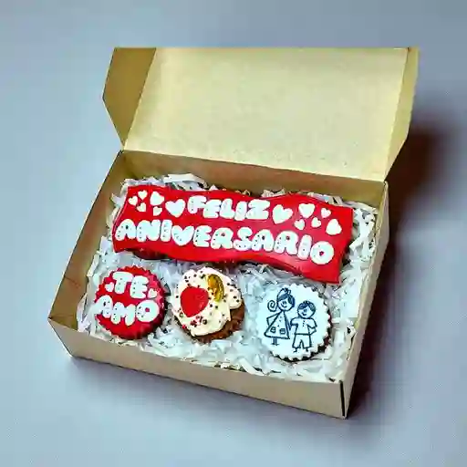Cupcakes Aniversario X 6