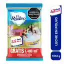 Leche en polvo EL RODEO azucarada x 1050g gratis 175g