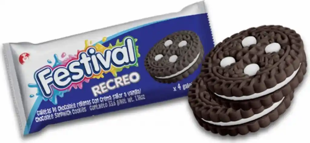 Festival Galletas Recreo De Chocolate