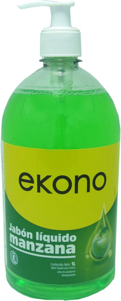 Jabón Líquido Para Manos Manzana Ekono 1 l