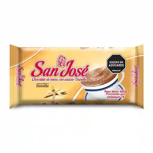 San Jose Chocolate de Mesa Sabor Vainilla