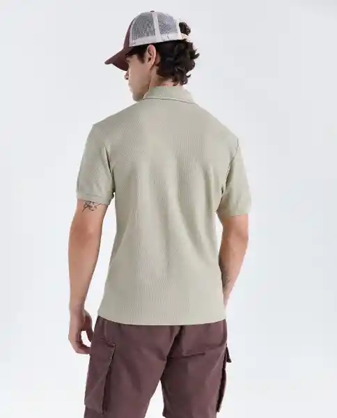 Polo Hombre Caqui Talla L 809G001_CAQ150513 Americanino