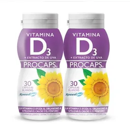 Procaps Pack de Vitamina D3