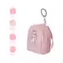 Monedero Disney Cat Colección Marie Mochila Rosa Miniso