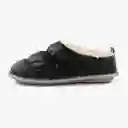 Inkanta Pantuflas Puffy Mujer Negro L