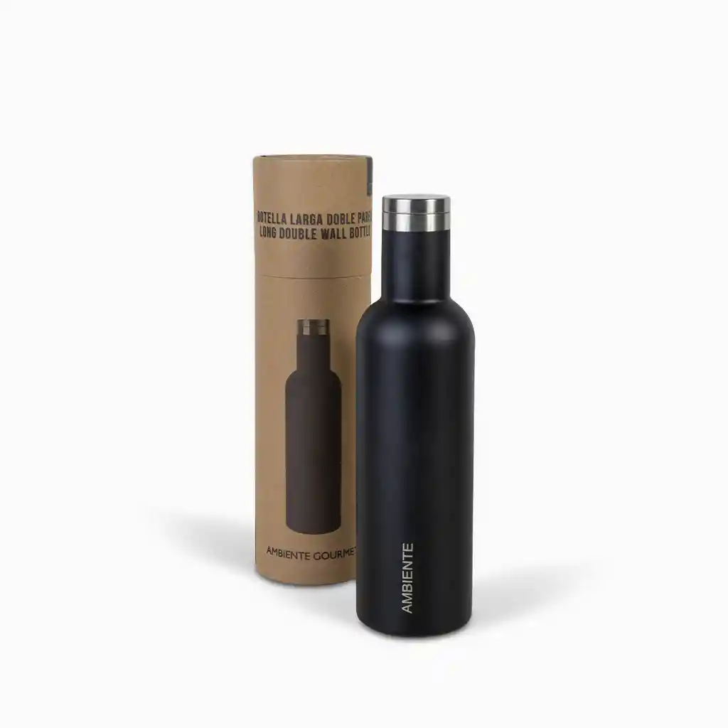 Botella Larga Doble Pared 730 mL Ambiente Gourmet