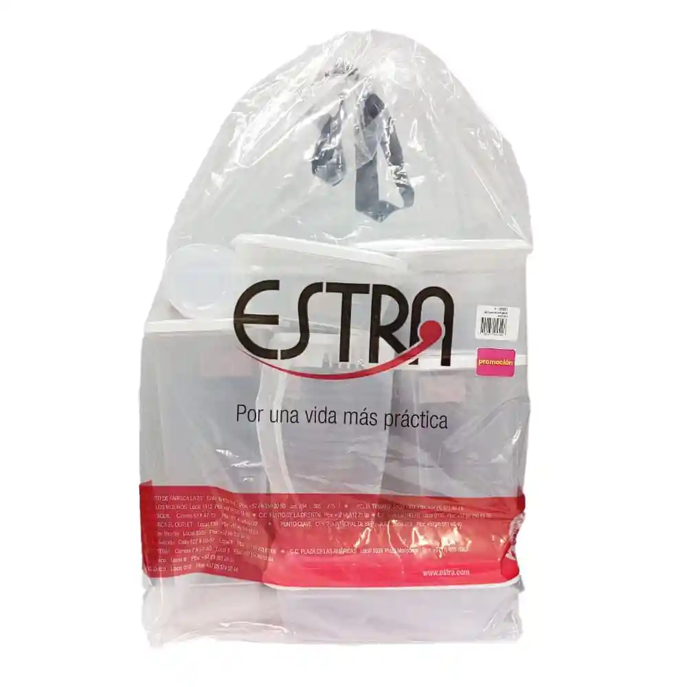 Set X5 Recipientes Básicos/div Estra 41052599