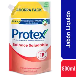 Protex Jabón Líquido Balance Saludable Corporal 800 mL