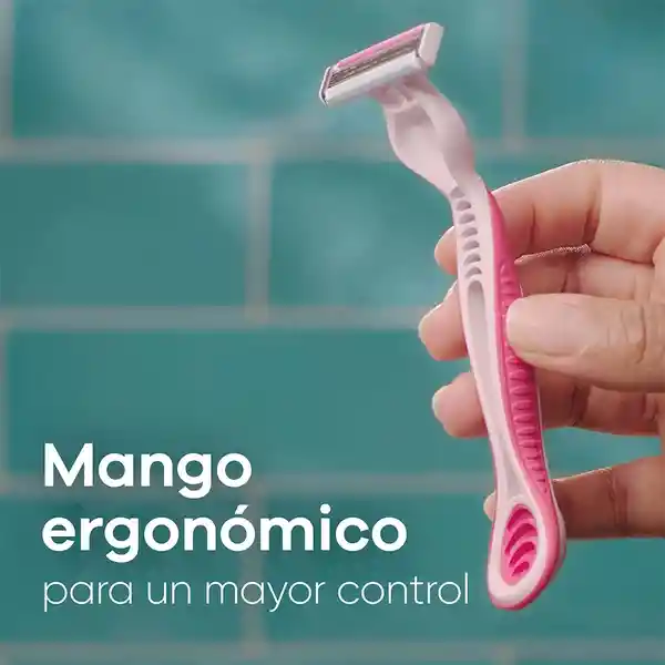 GILLETTE Venus Suave Cuchilla de Afeitar Mujer Depilación Coporal al Ras Máquina de Afeitar Mujer 2 Uds