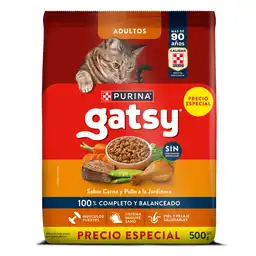 Comida Para Gatos Purina Gatsy Pollo y Carne
