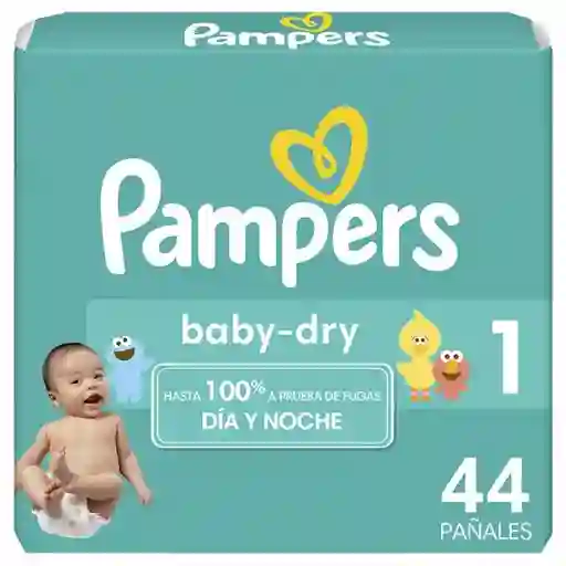 Pampers Pañales Baby Dry Etapa 1