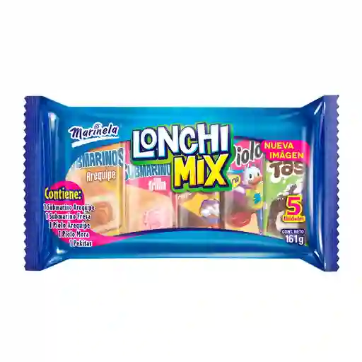 Lonchimix 5 Und Caja Marinela 161 G