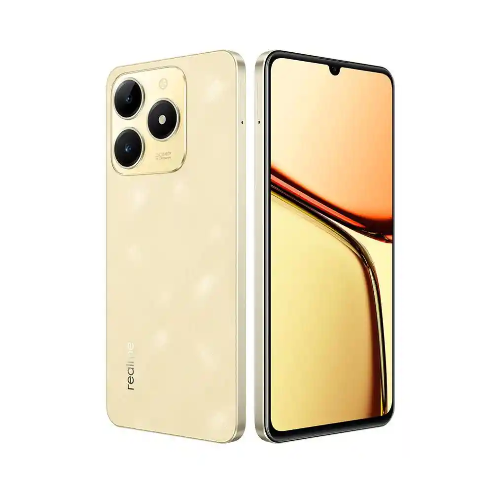 Celular Realme C61 128 Gb 128 Gb 6 Gb Ram Dorado