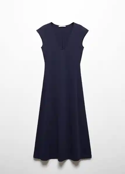 Vestido Dica Navy Talla 18 Mujer Mango