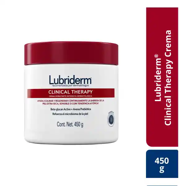 Crema Corporal Lubriderm Clinical Therapy Tarro 450 g