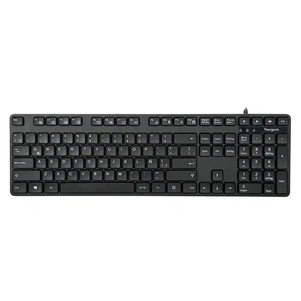 Teclado Targus Usb Alámbrico Akb30es