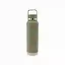 Termo Doble Pared Verde Oscuro 600 mL Ambiente Gourmet
