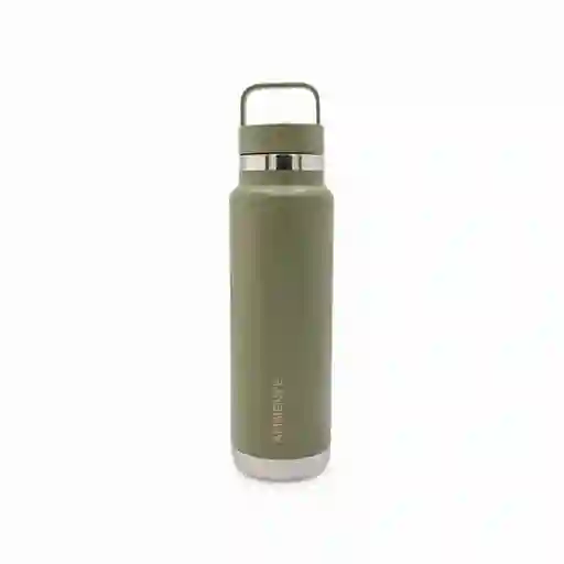 Termo Doble Pared Verde Oscuro 600 mL Ambiente Gourmet