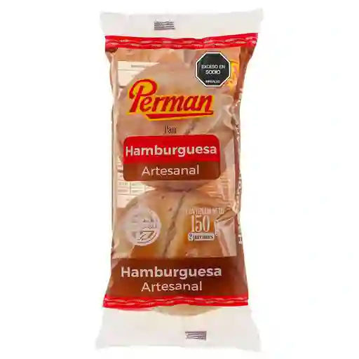 Pan Hamburguesa Artesanal Perman