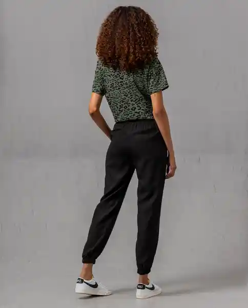 Pantalón Mujer Negro 6 260F101_NEG194007 Rifle