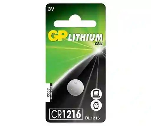 Gp Pila Batería CR1216 Lithium Cell