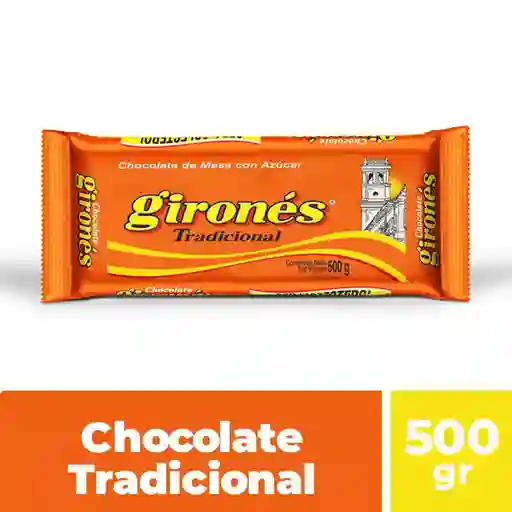  Girones Chocolate De Mesa Con Azucar Tradicional 