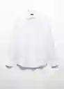 Camisa Play Blanco Talla XL Hombre Mango