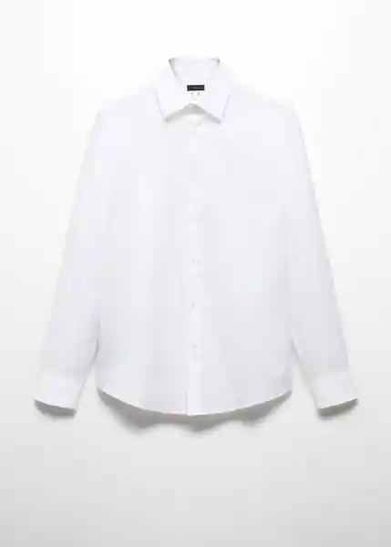 Camisa Play Blanco Talla XL Hombre Mango