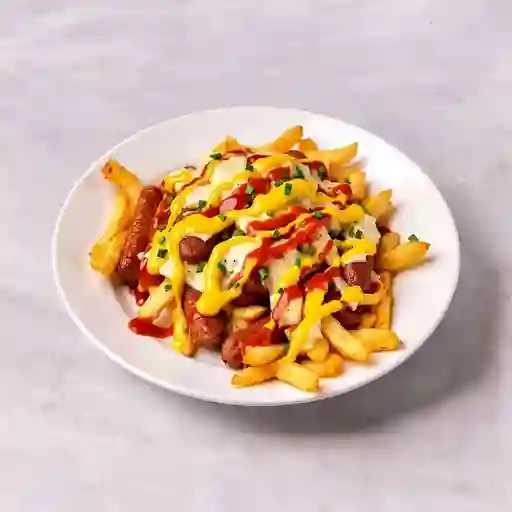 Salchipapa Para 4 Personas