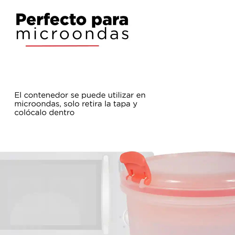 Miniso Recipiente Para Ensalada Con Separador Grande Naranja