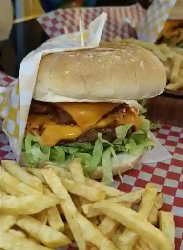 Hamburguesa Doble Carnal