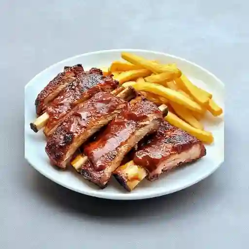 Costillas bbq
