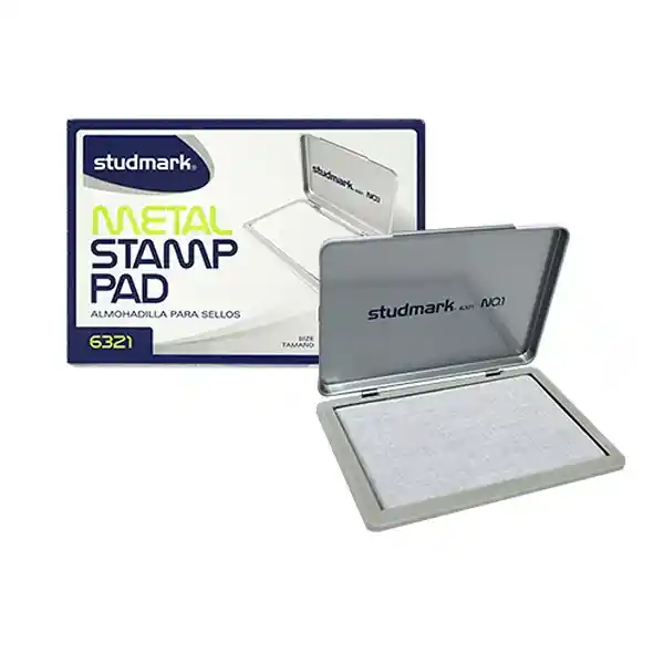 Studmark Almohadilla Para Sellos 6322 Metal Stamp Pad N.2