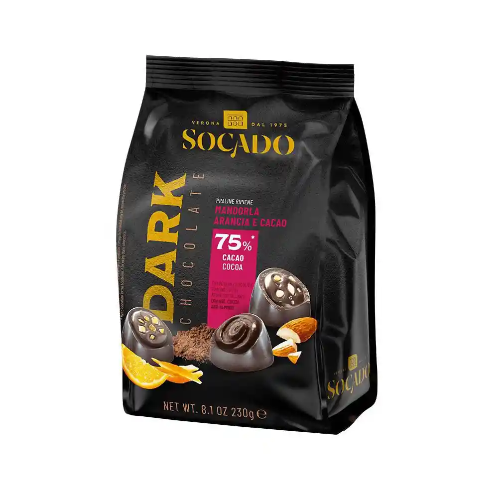 Chocolate Extra Neg Naran Almend Socado Marca Exclusiva