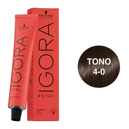 Igora Tintes Royal Naturales 4.0 Castano Medio De 60g