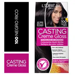 Loreal Paris-Casting Creme Gloss Tinte Capilar 100 Negro Rico 