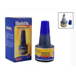 Tinta Para Sello Azul Merletto