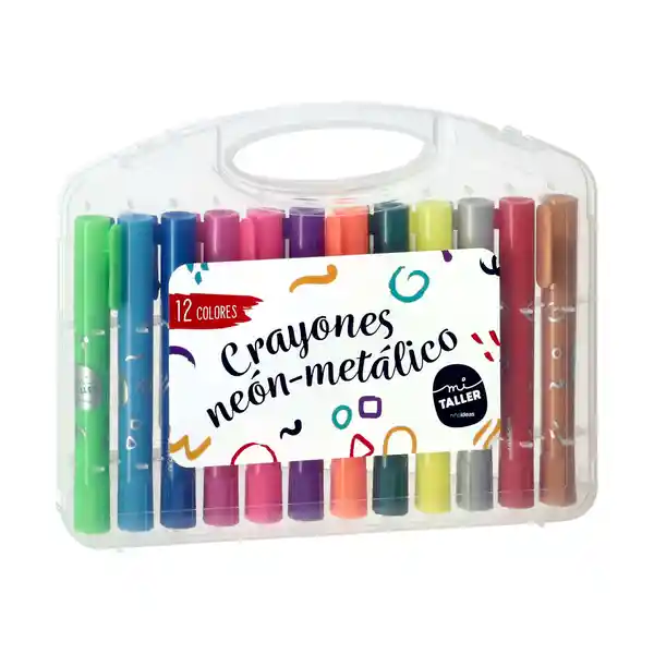 Casaideas Set de Crayones Metálicos