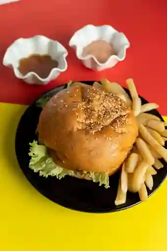 Combo Hamburguesa Sencilla +Coca - Cola Orig 400ml