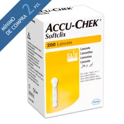 Accu-Chek Softclix Cjx200 Lancetas Roc  