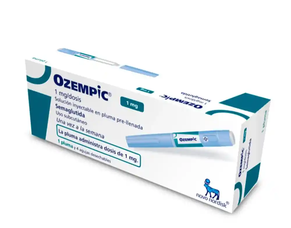 Ozempic Roja 2,01mg/1.5ml(1.34mg/ml) Sol Iny Caja X 1auto Iny (0.5mg/dosis)