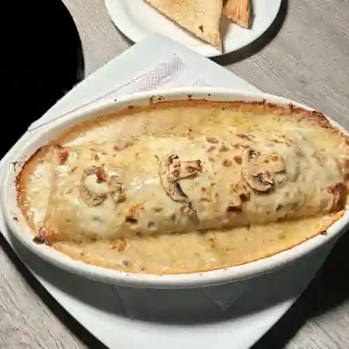 Crepe Pollo-champiñón