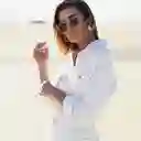 Inkanta Gafas Soleil Transparente Lente Azul