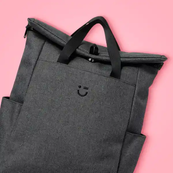 Maleta Casual Serie Gris Miniso