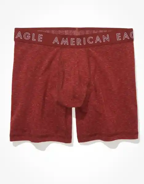 American Eagle Bóxer Clásico 6'' Vino Talla X-Small