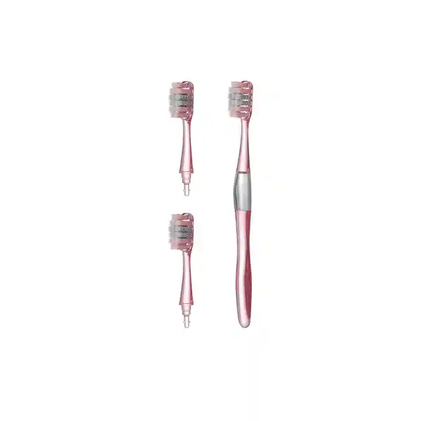 Cepillo Dental Con Cabeza Reemplazable 1 Mango 3 Cabezas Miniso