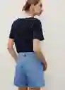 Short Zoey Tejano Medio Talla 38 Mujer Mango